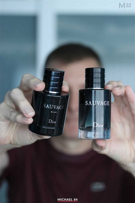 sauvage dior vs sauvage elixir